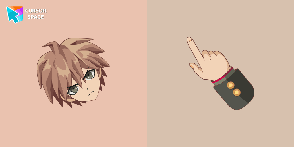 Makoto Naegi cursor cursor pack